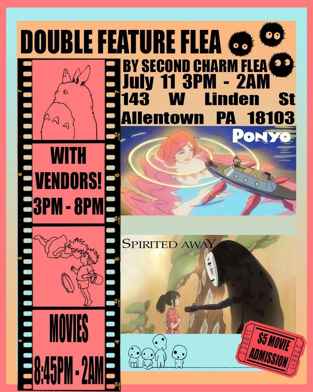 Double Feature Movie & Flea