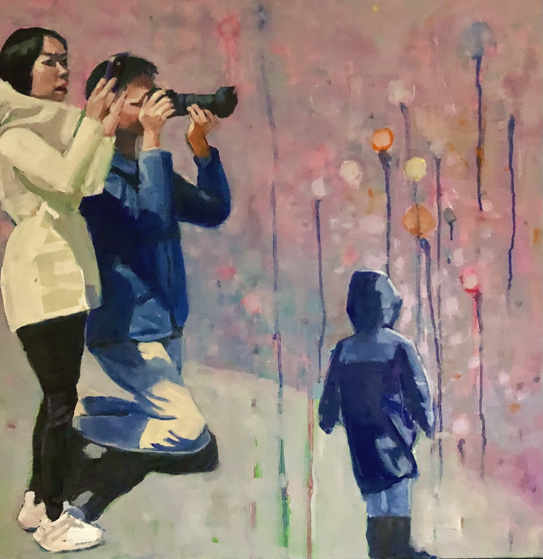 photo Op, 24x24, oil on canvas, $900