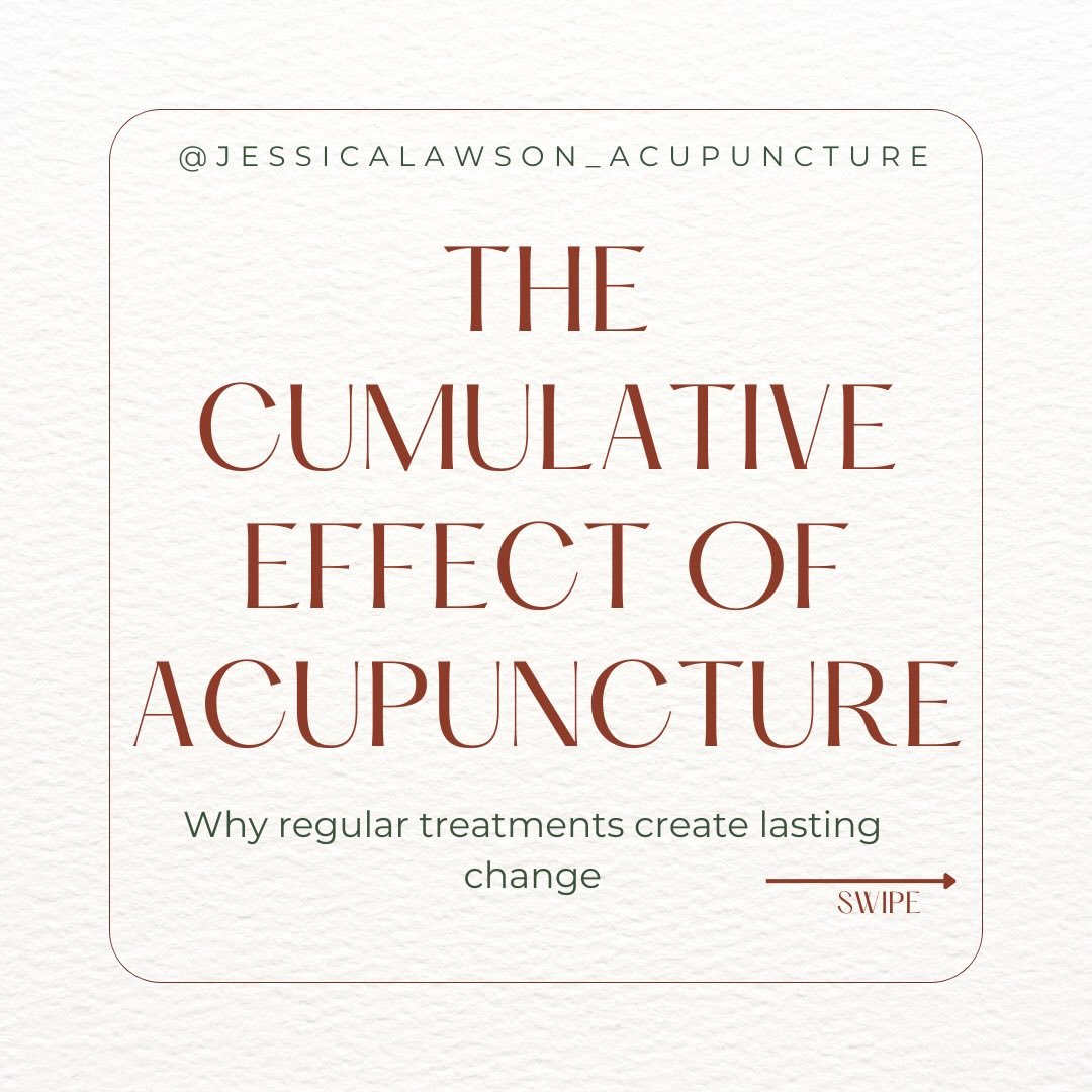 Acupuncture is about creating lasting change. Each treatment builds on the last, gently training your systems to function more smoothly. While one session can help you feel better, it&rsquo;s consistency that allows your body to shift and hold those 