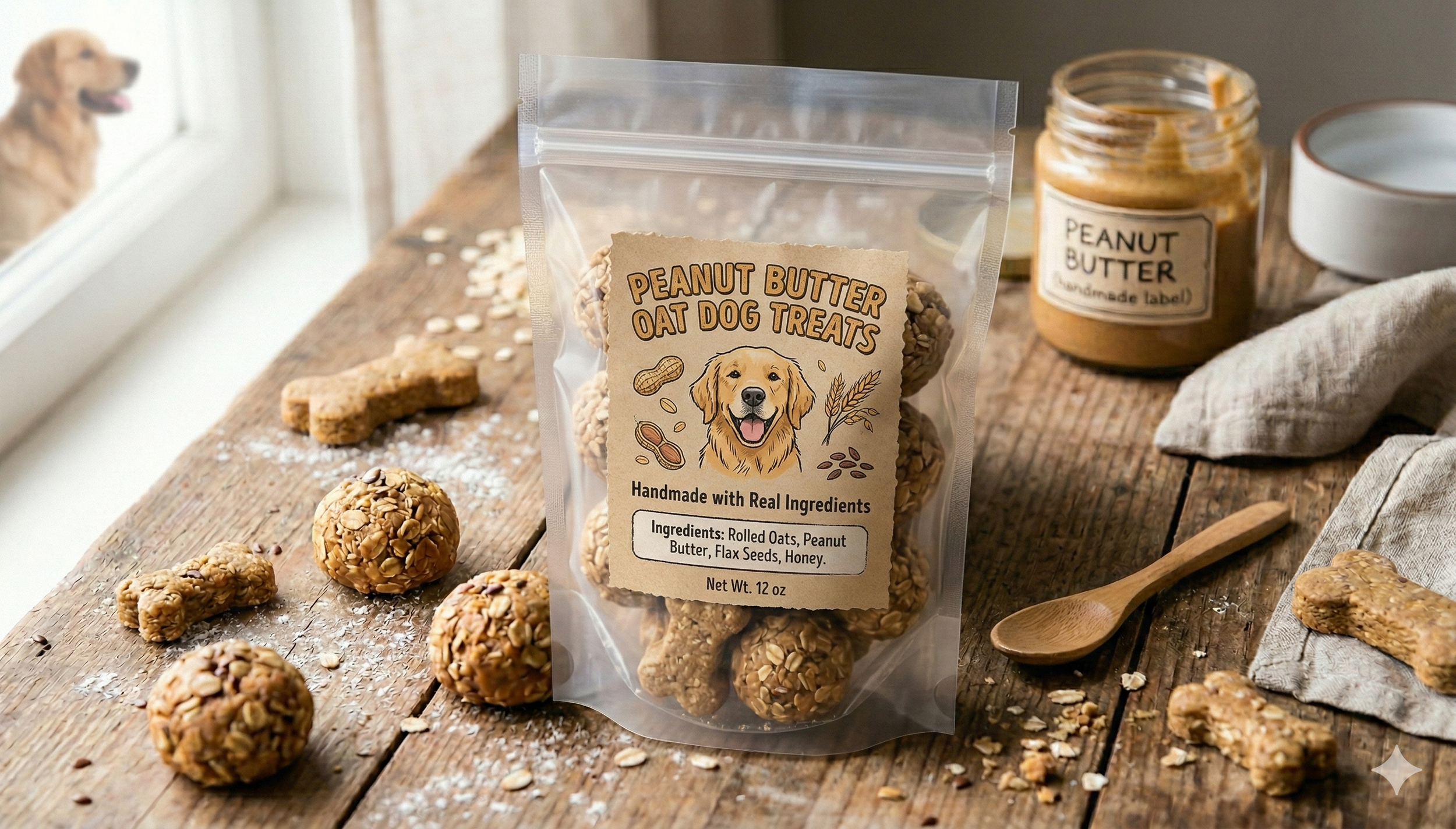 Peanut Butter Oat Treats