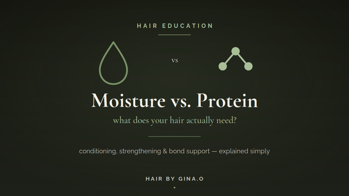Moisture vs. Protein: What Does Your Hair Actually Need?