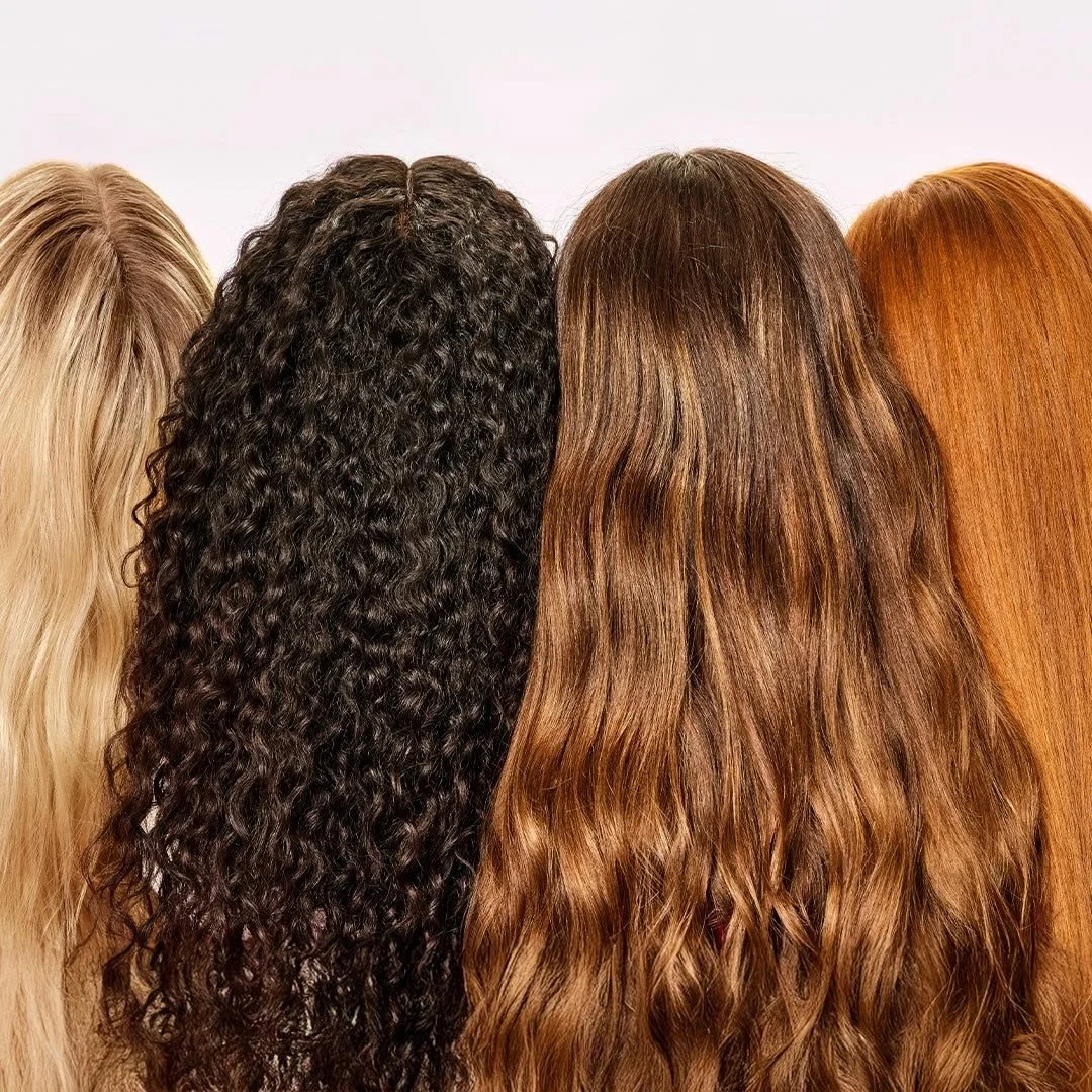 Different hair textures and hair types served at Hair by Gina.O.