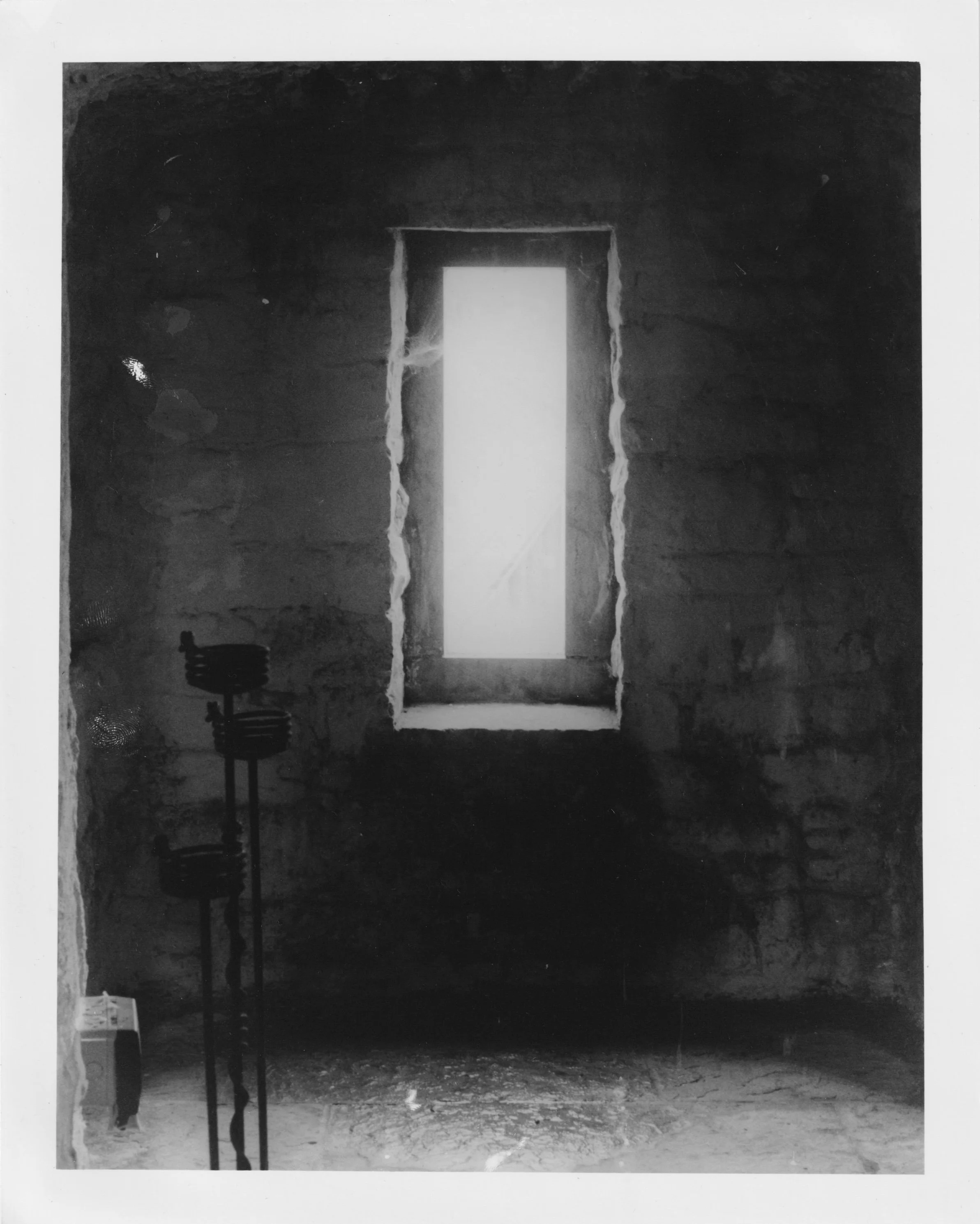 Newtown Castle: Through Windows III. 2025. Darkroom print. 10 x 8 in.