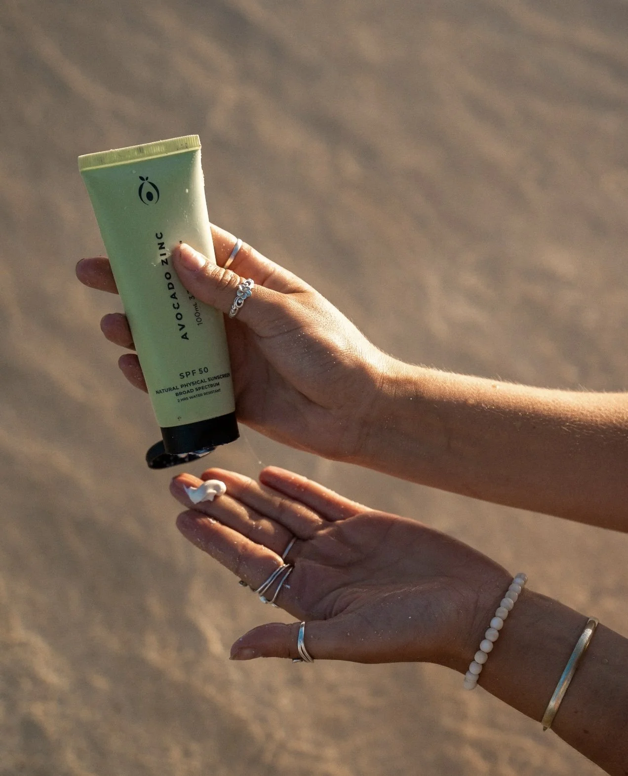 Avocado Zinc SPF 50 Natural Physical Sunscreen