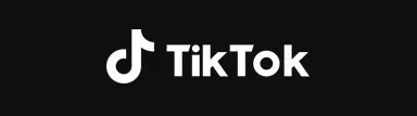 TikTok logo on a black background