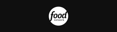 Food Network logo on a black background