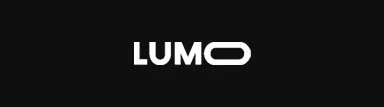 Lumo logo in black and white