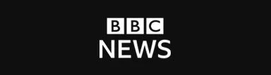 BBC News logo on a black background.