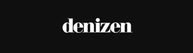 The word 'denizen' in white lowercase letters on a black background.