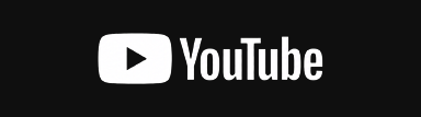 YouTube logo with black background and white play button icon