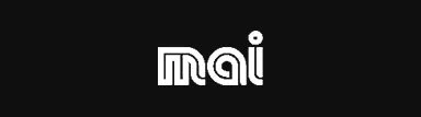 The word 'mail' stylized in a unique, bold, white font on a black background.