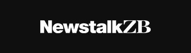 Newstalk ZB logo with white text on a black background