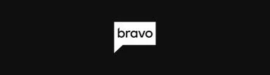 Black background with the white Bravo logo inside a speech bubble
