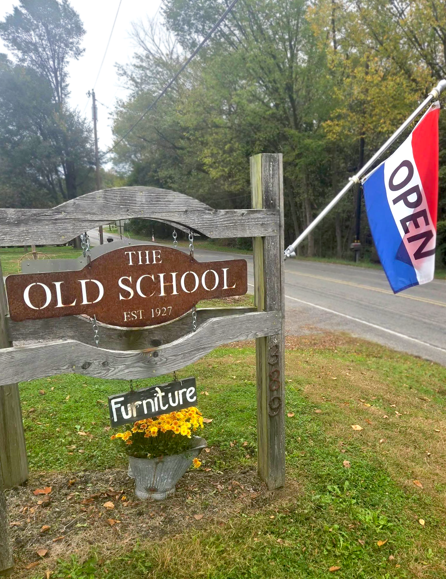 The Old School Furniture Shop in Butler, Pennsylvania