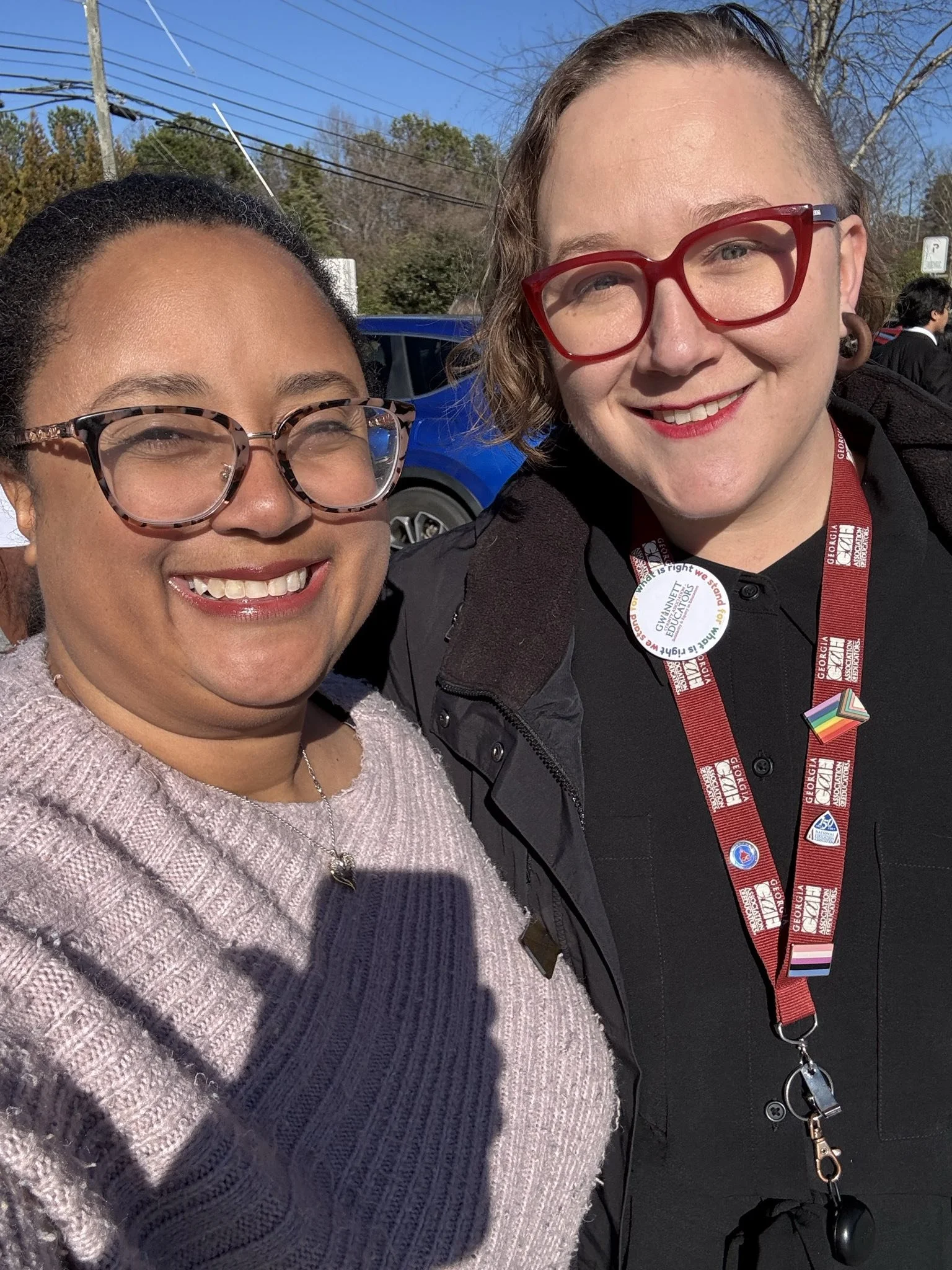 Press conference to defend all Section 504 accommodations