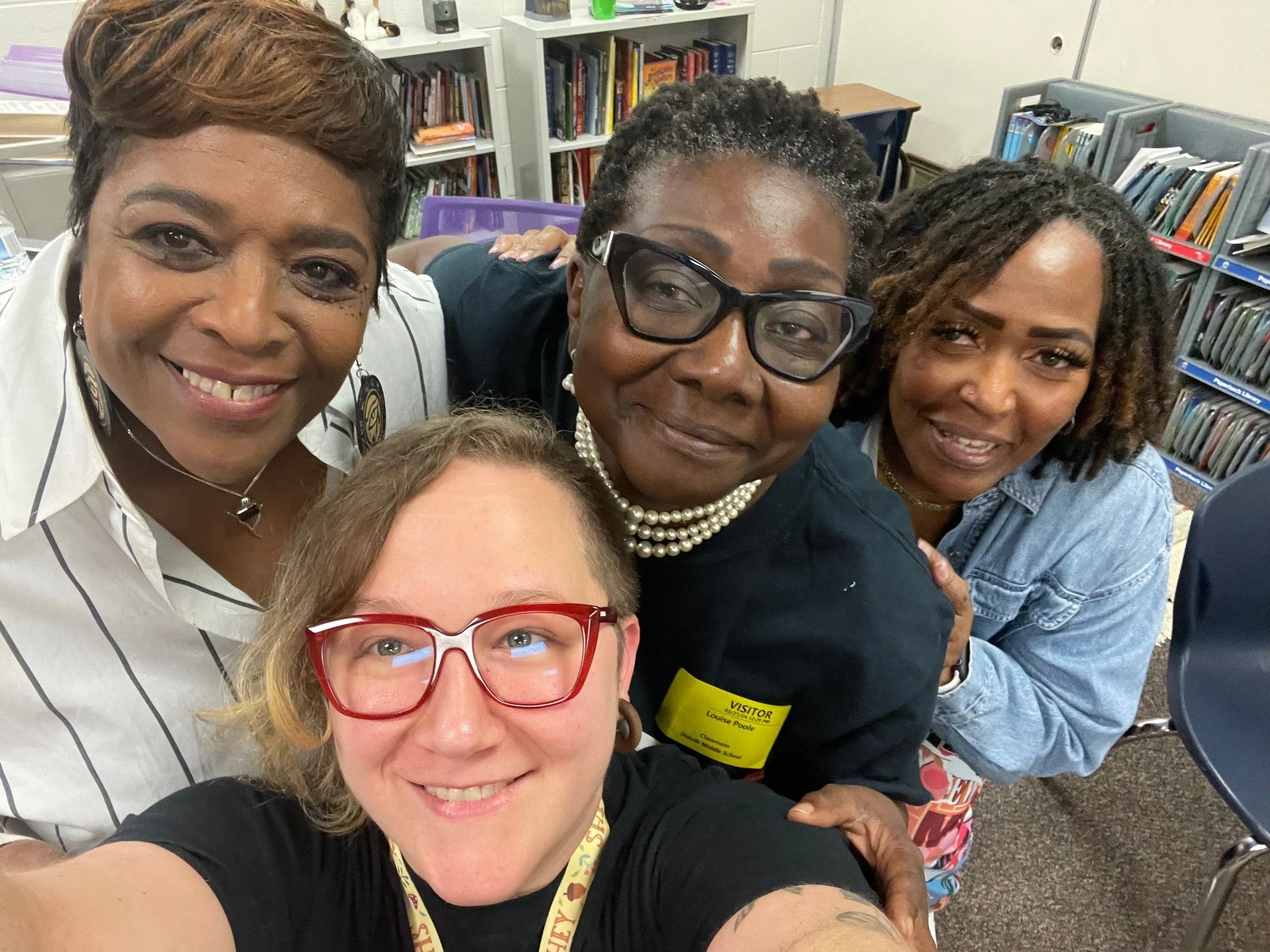 Hosting Penny Poole, former Gwinnett NAACP president, for Black History month 2024