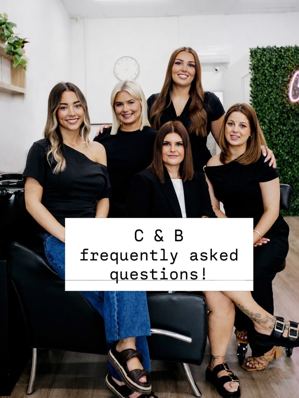 FAQS with the C&amp;B ladies!

#faqs #questions #hairsalon #melbourne