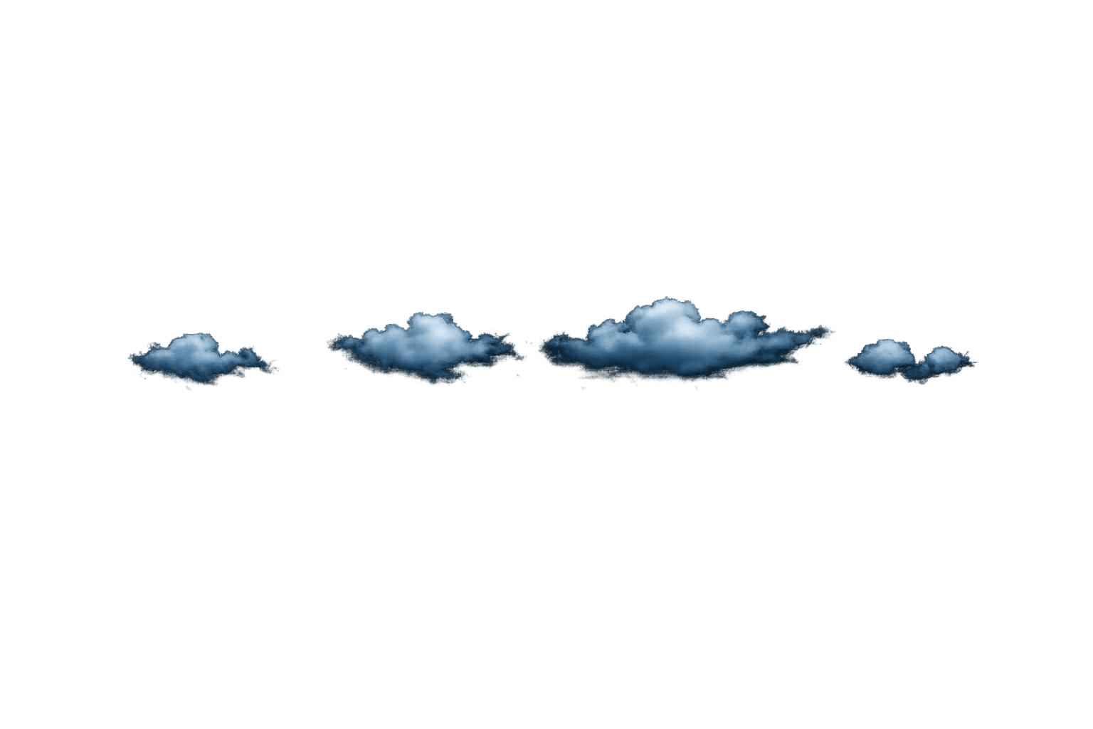 Abstract digital artwork with a dark rectangular base, fluffy clouds above, and colorful vertical streaks and patterns against a black background.