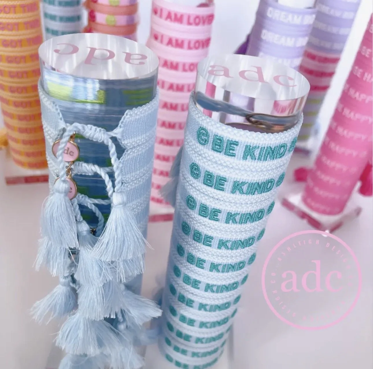 Be Kind Woven Canvas Bracelet (Kids)