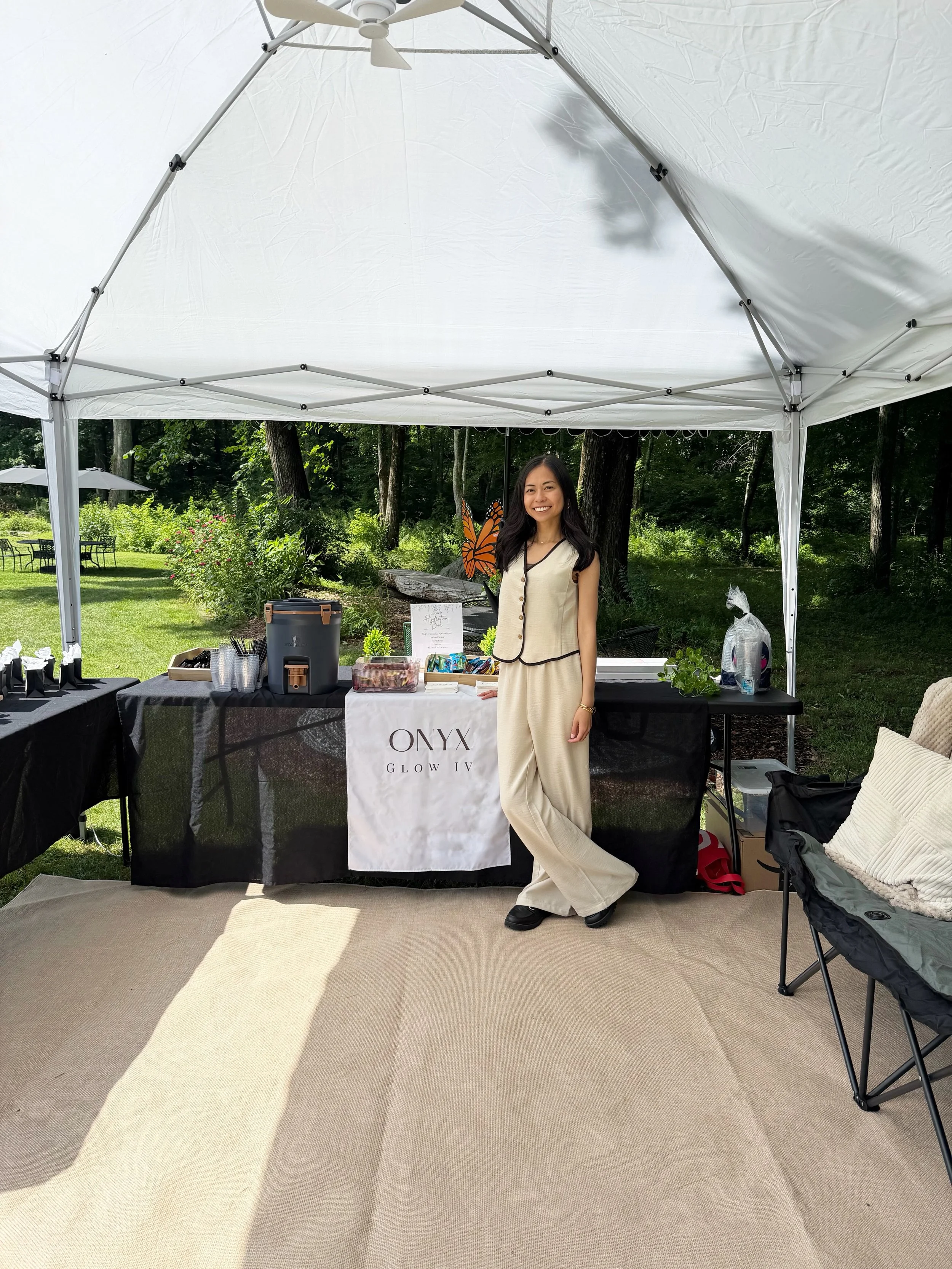 One event at a time&hellip; 🤍

As a growing small business, every opportunity teaches us something new, and this week was no exception.

This past Sunday, we attended the first annual Hive &amp; Bloom Wellness Fair! We loved introducing our Refresh 