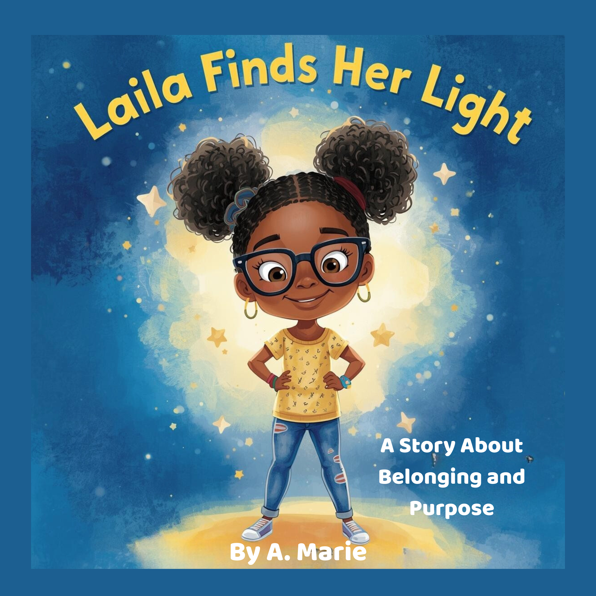 Laila Finds Her Light by A. Marie A story about Belonging and Purpose