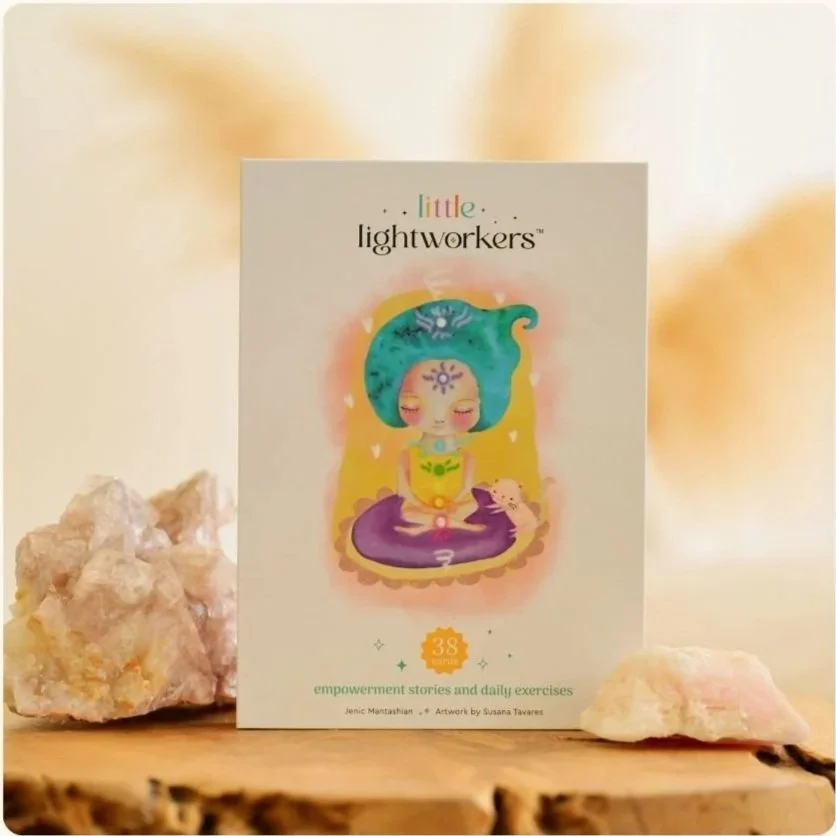 Little Lightworkers deck of mindfulness cards.