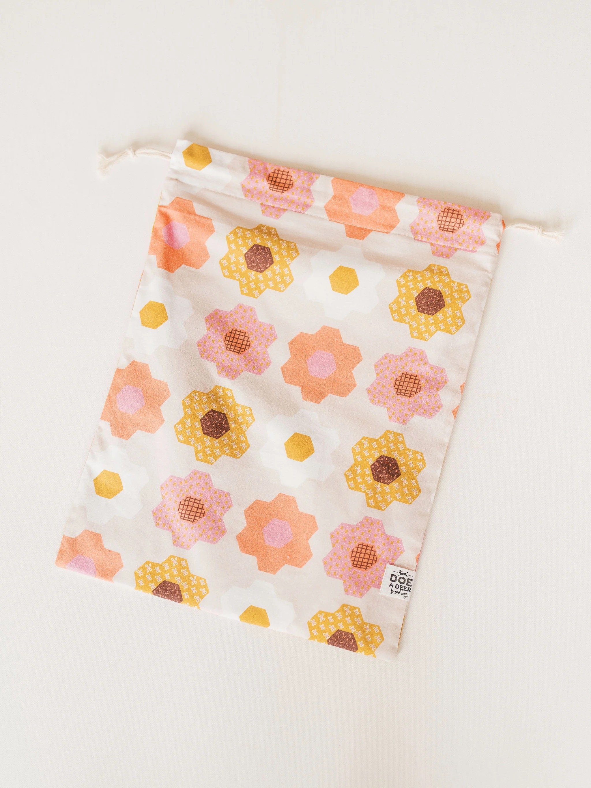 FLOWER GARDEN BREAD BAG *NEW CLOSURE*