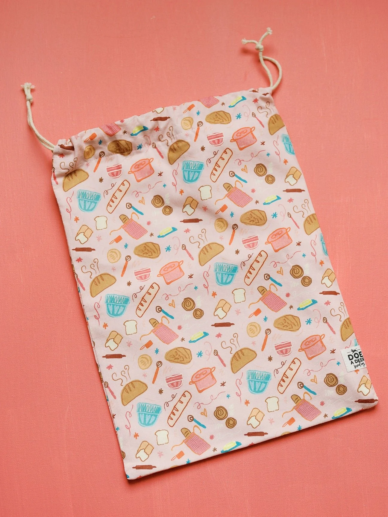 LIFE OF A BREAD BAKER BREAD BAG *NEW CLOSURE
