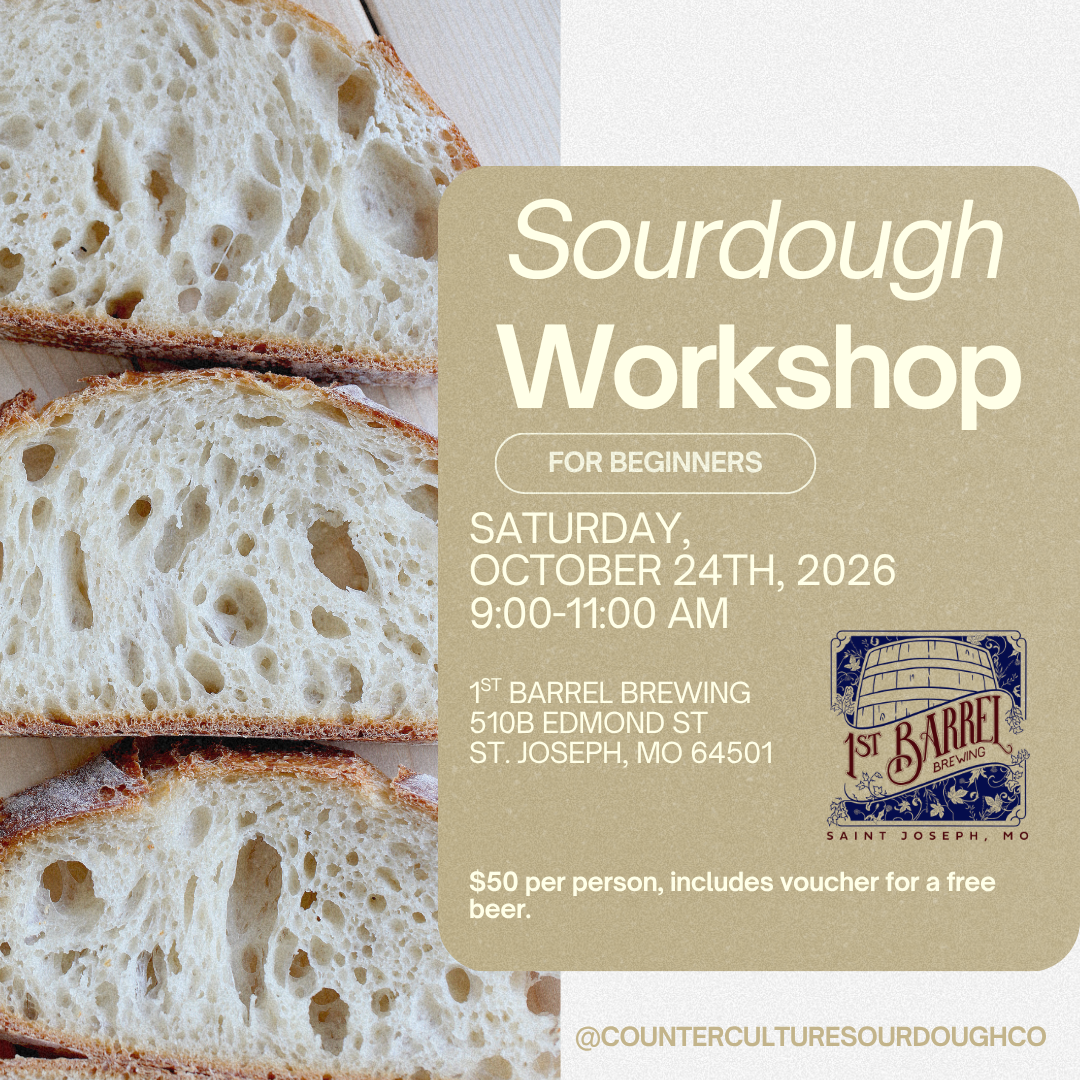 Sourdough Workshop at 1ST Barrel Brewing - St. Joseph, MO