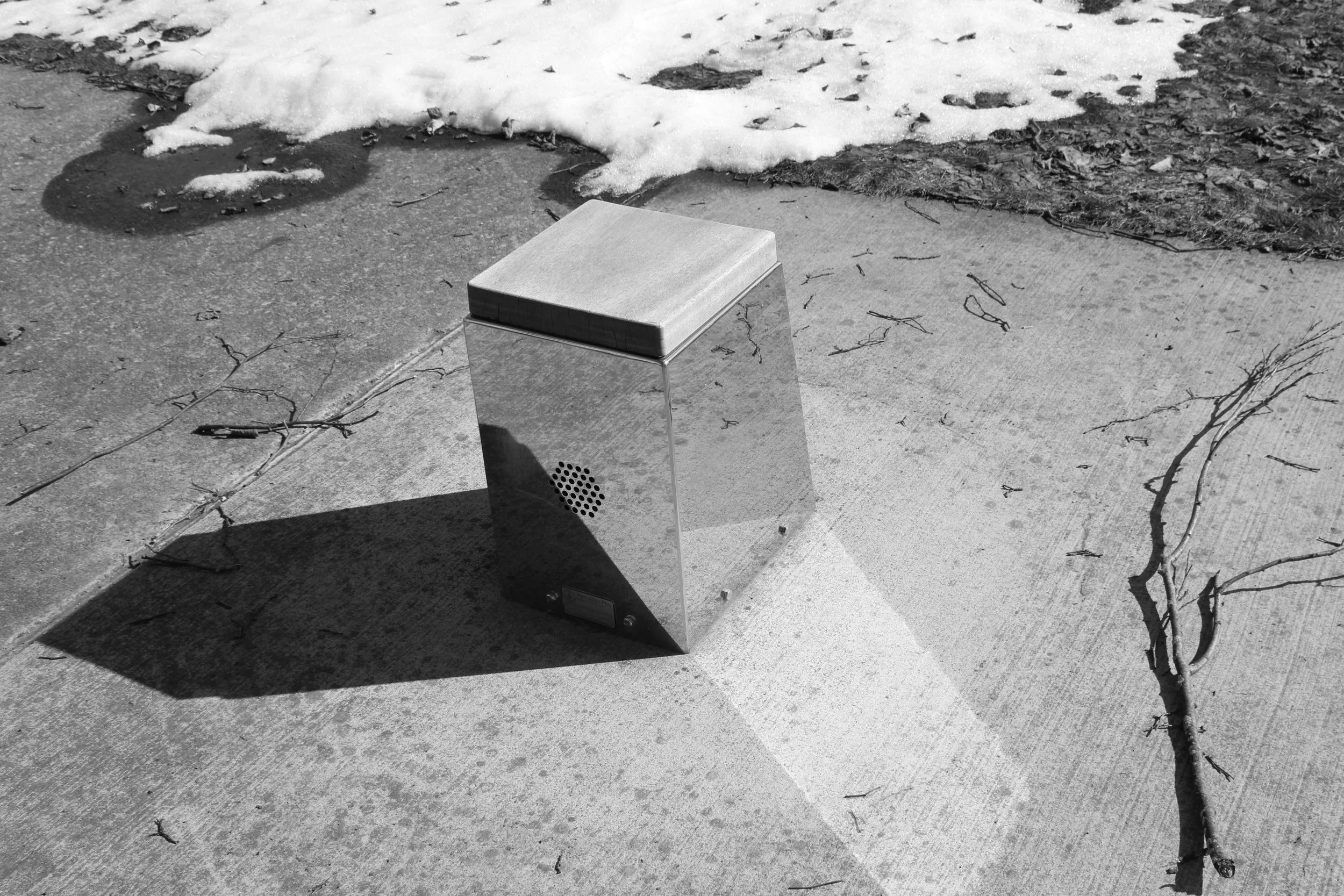 Reflective Positives and Negatives Series. 2025, Digital Photograph, 7” x 10” 
