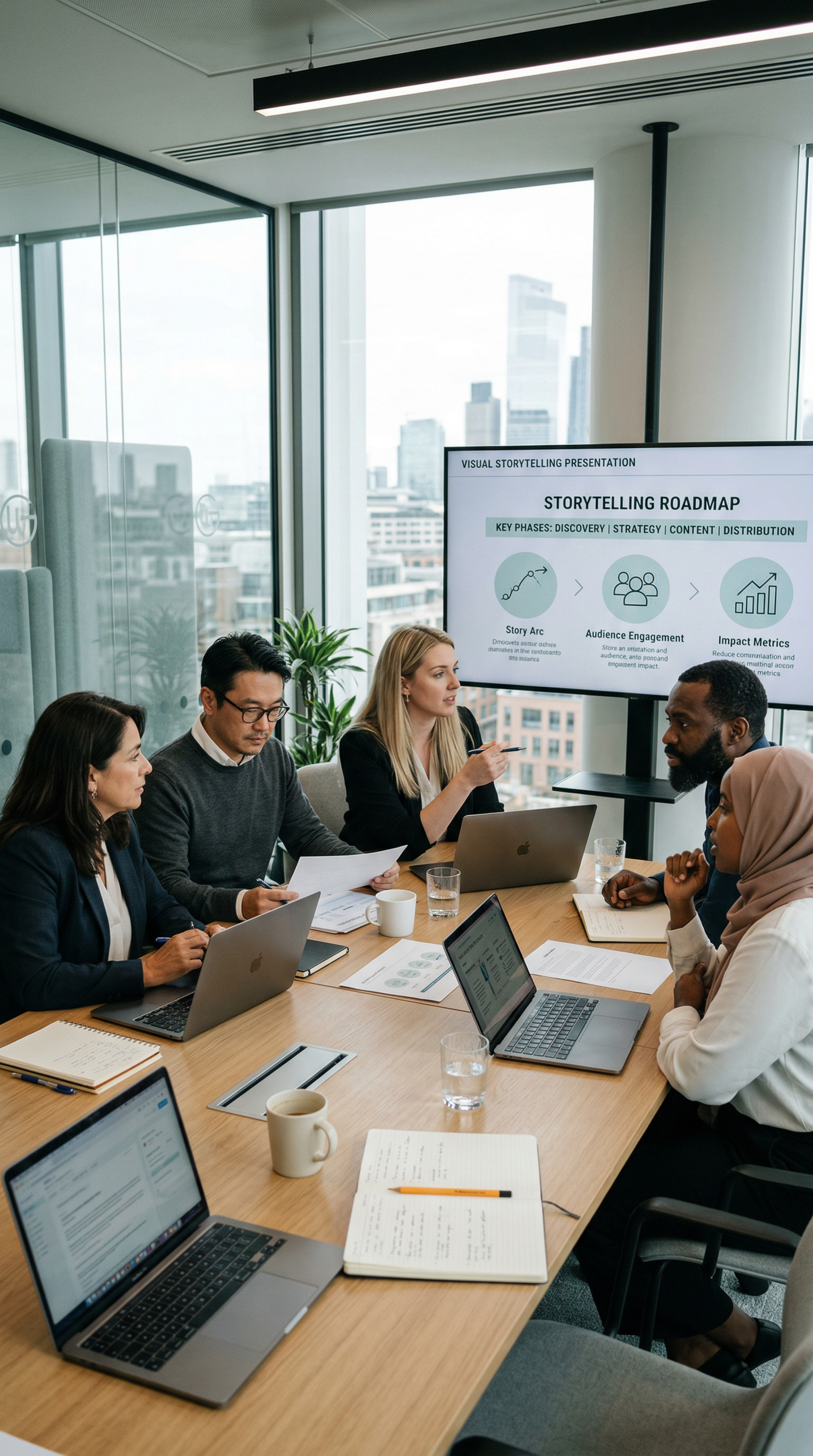 Company deciding best plan of action for Advertising