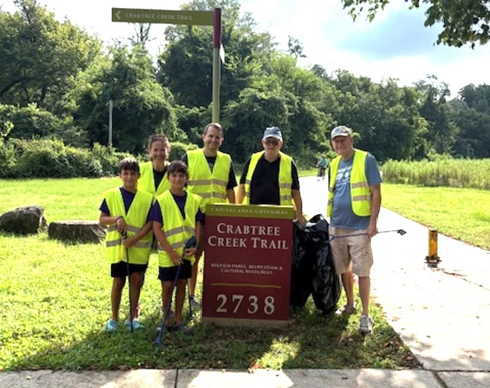 Crabtree Creek Greenway Cleanup