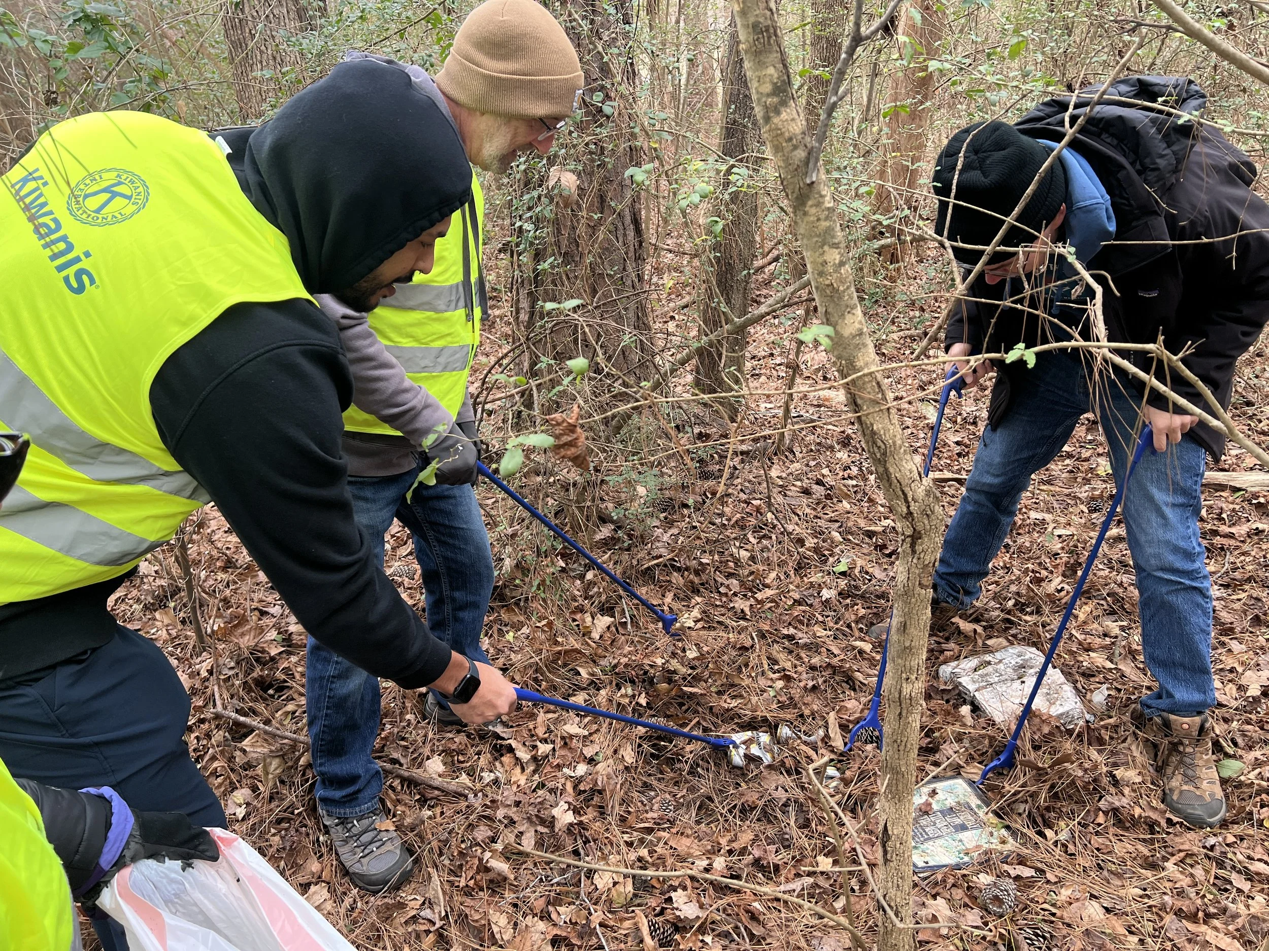 January Adopt-A-Park Clean Up Crew