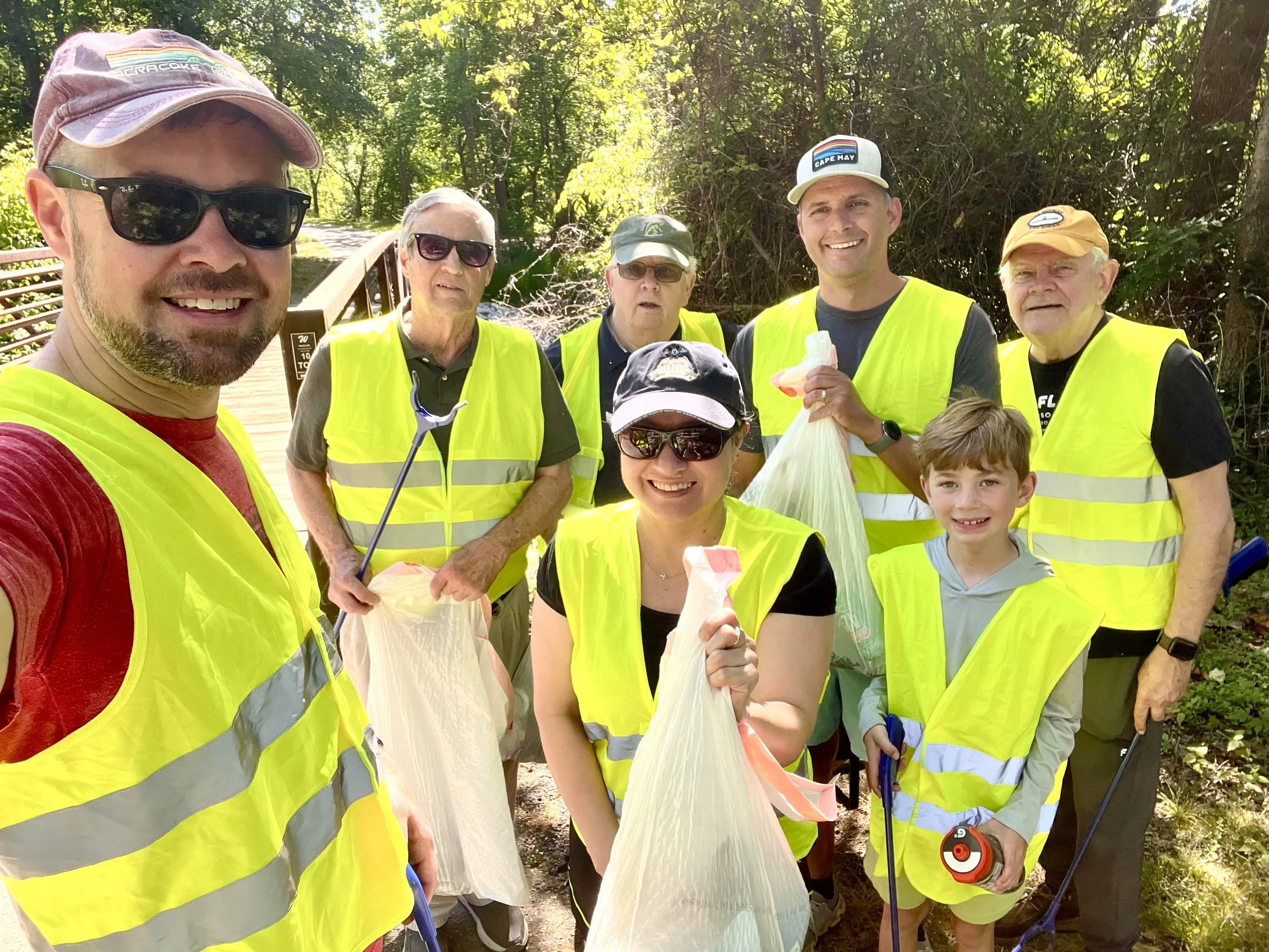 April Adopt-A-Trail Clean Up Crew