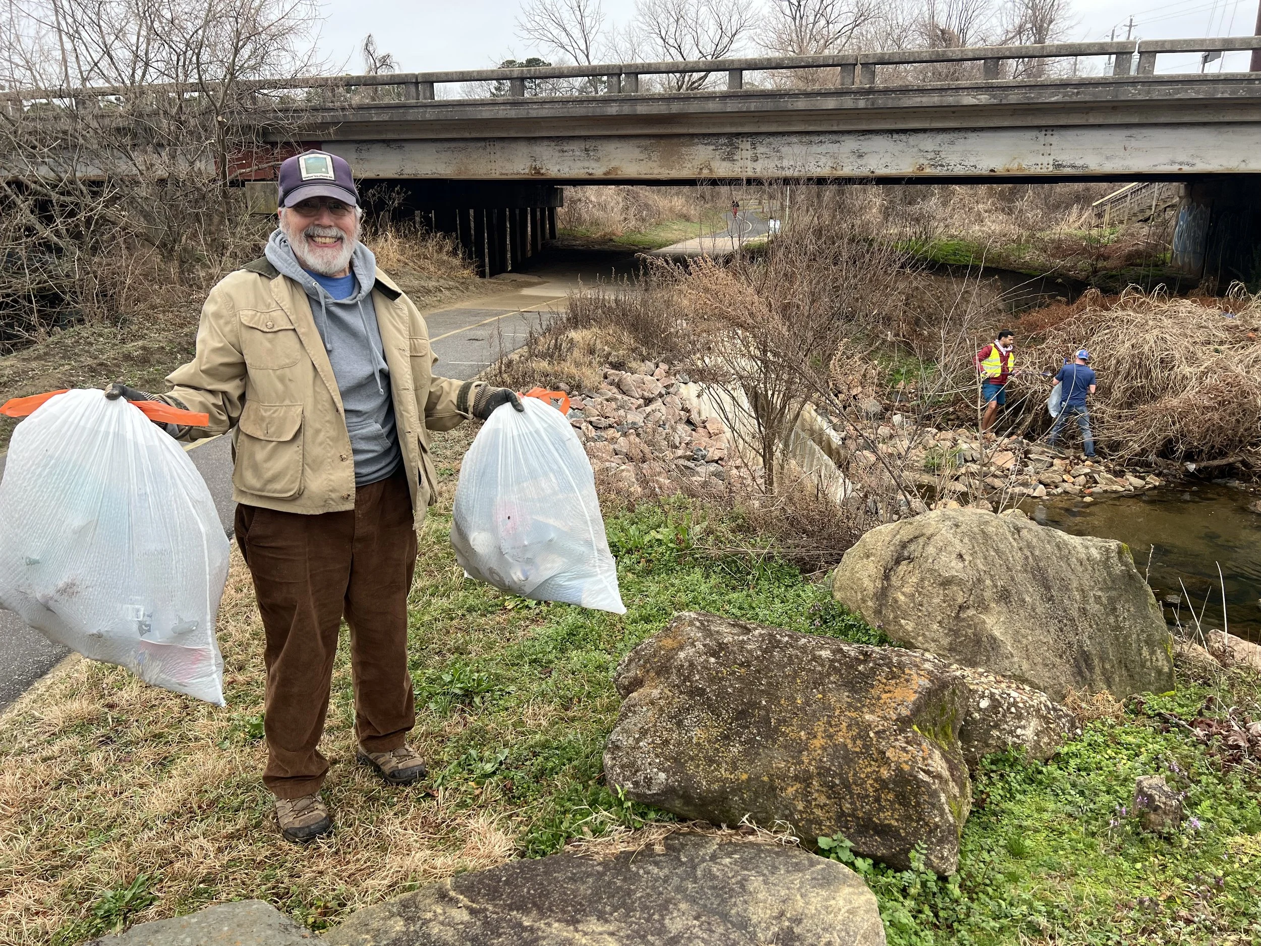 February Adopt-A-Trail Clean Up - John Ramsay