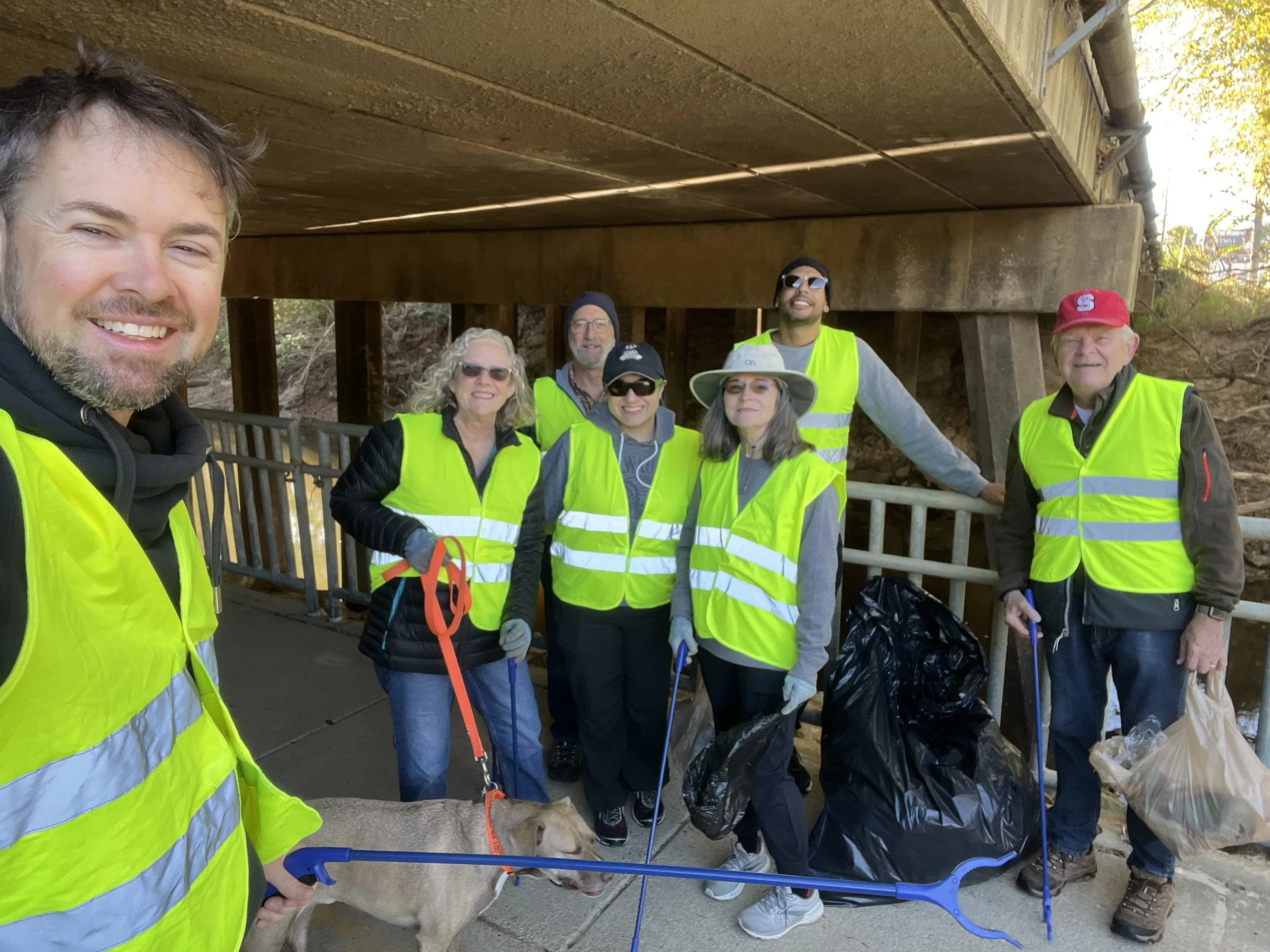 October Adopt-A-Trail Clean Up Crew