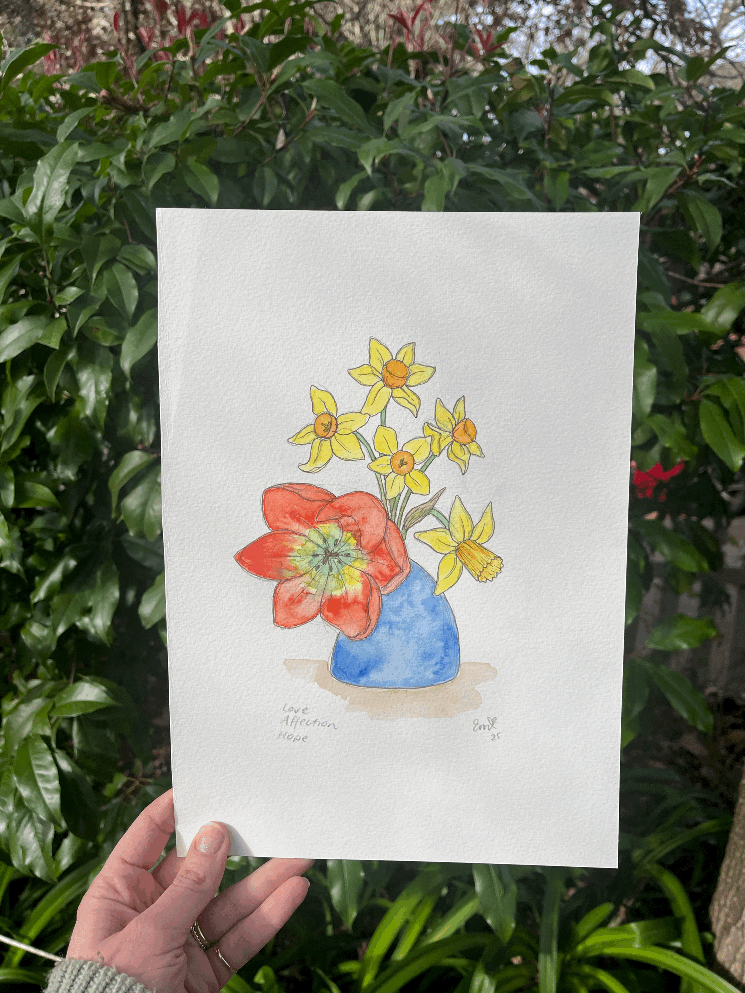 Flower Monday Original Paintings