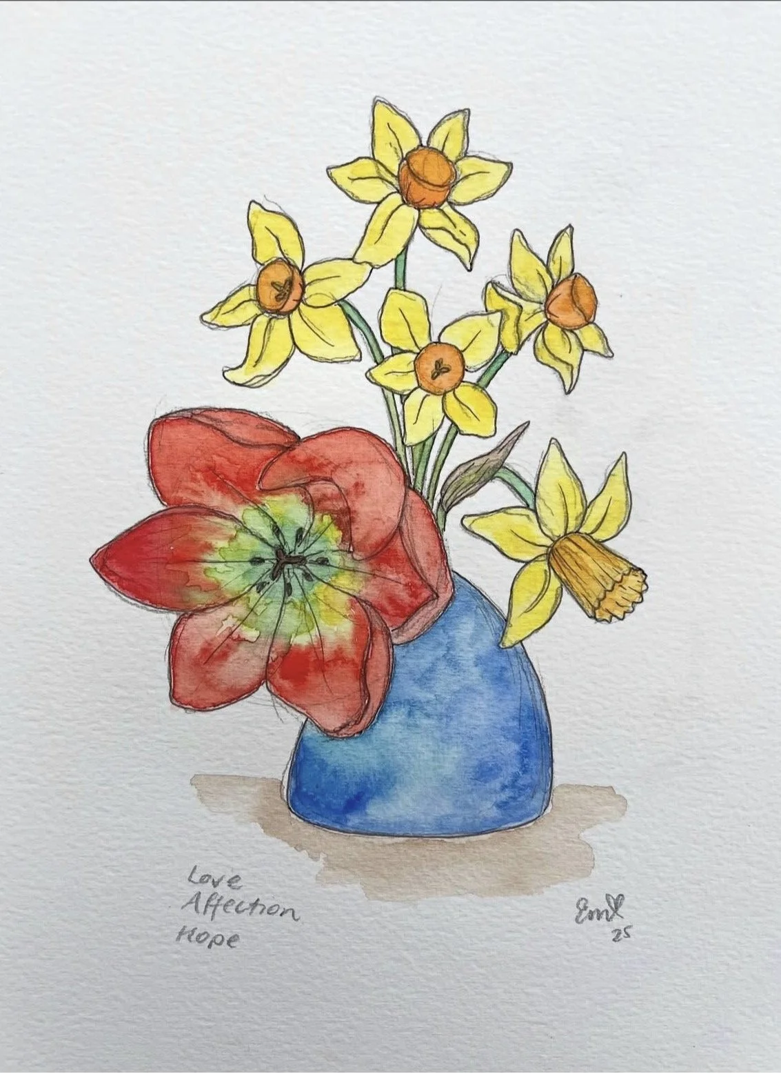 Flower Monday Original Paintings
