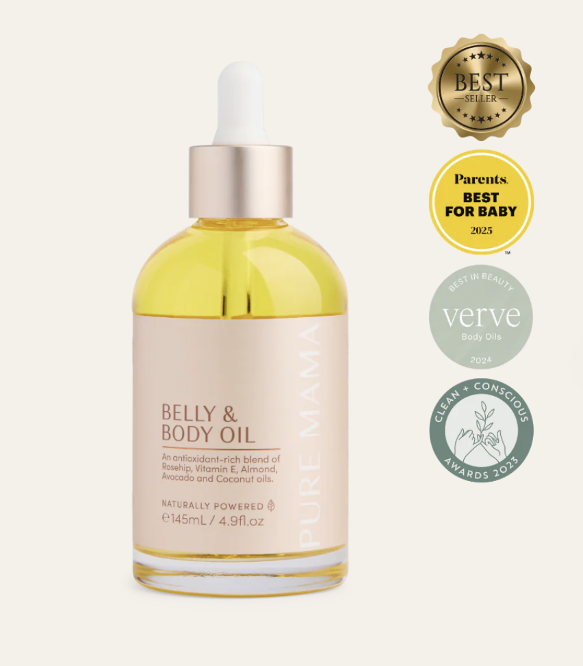Belly + body oil