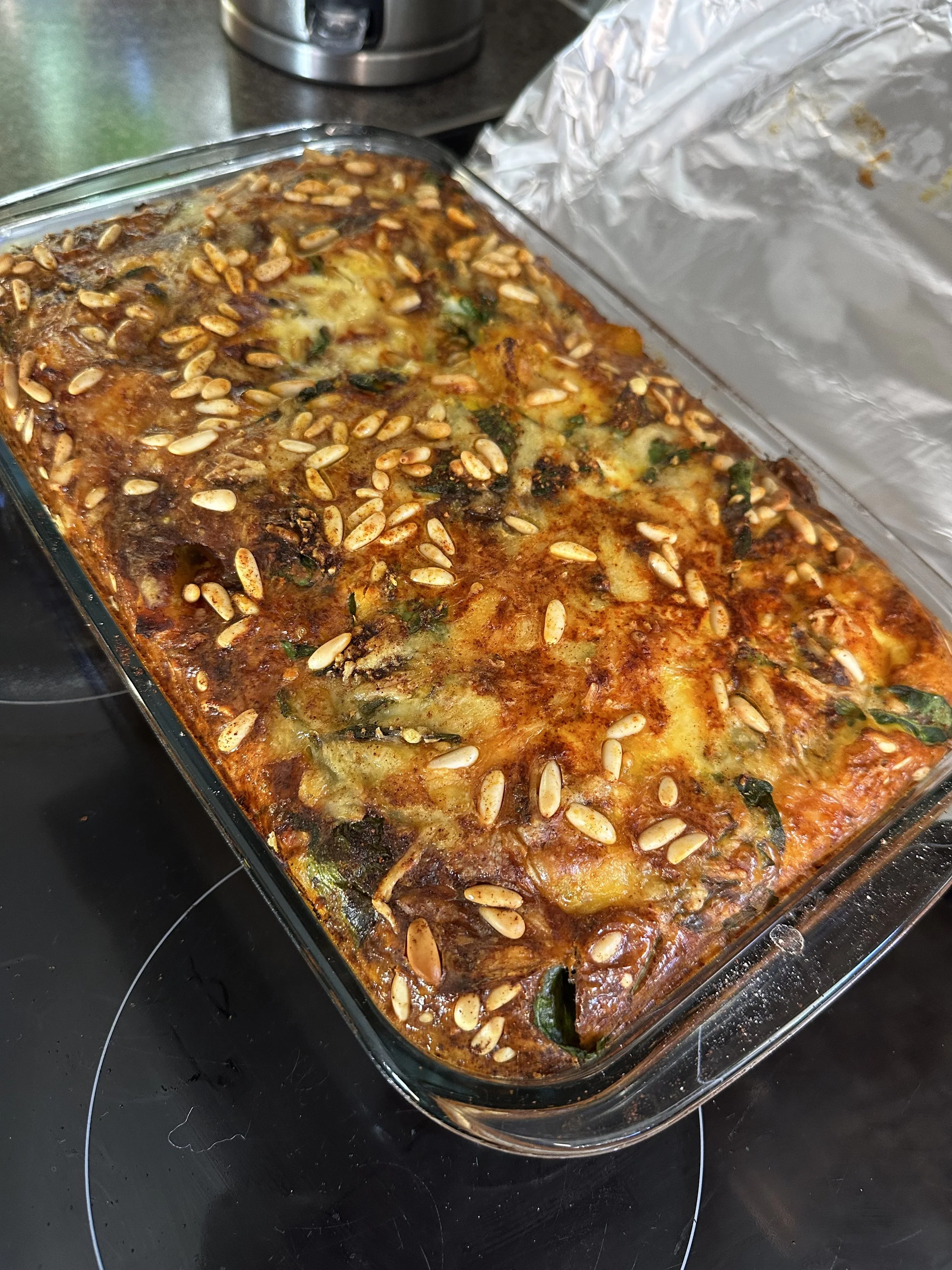 Pumpkin + Chicken Frittata
