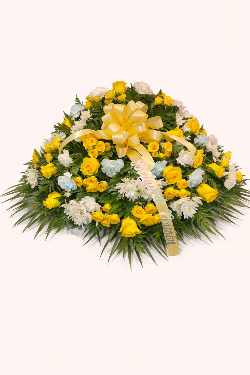 Golden Remembrance - Casket Spray