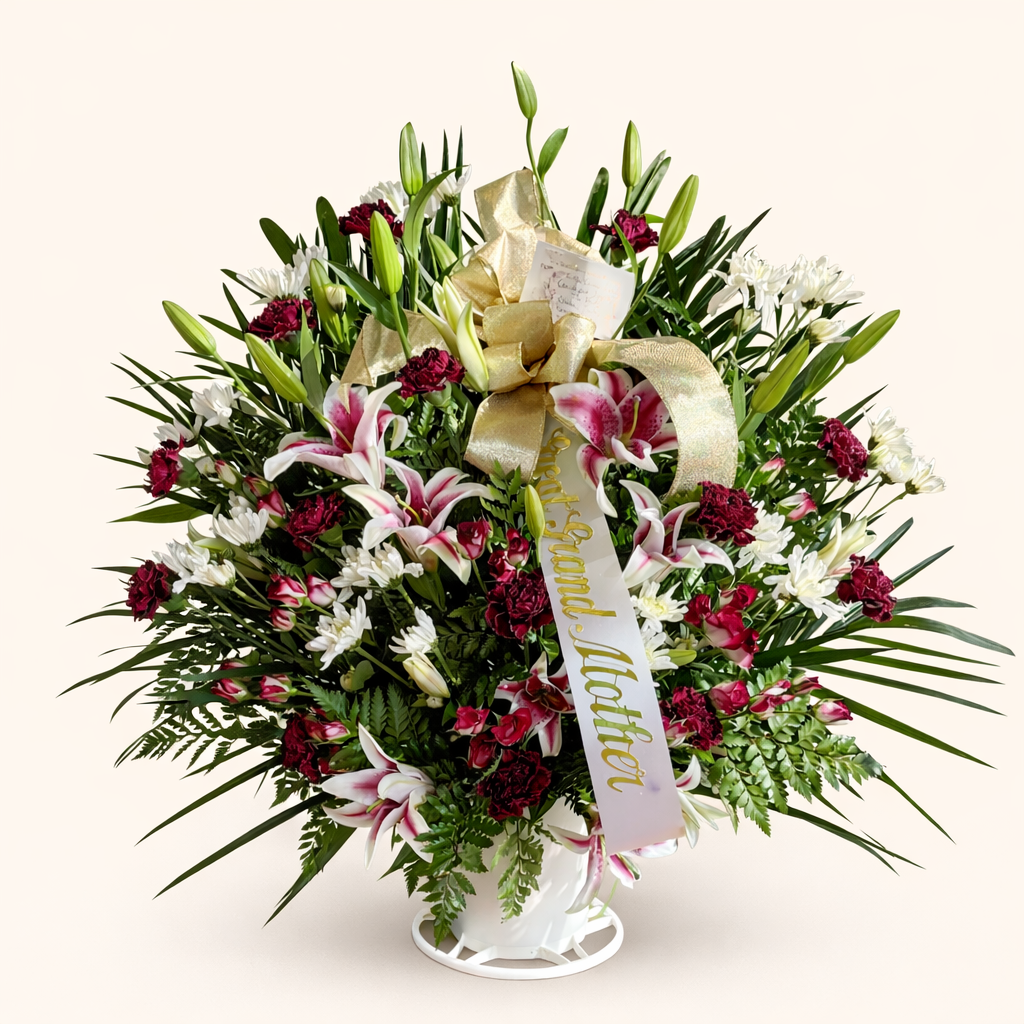 Golden Tribute Basket
