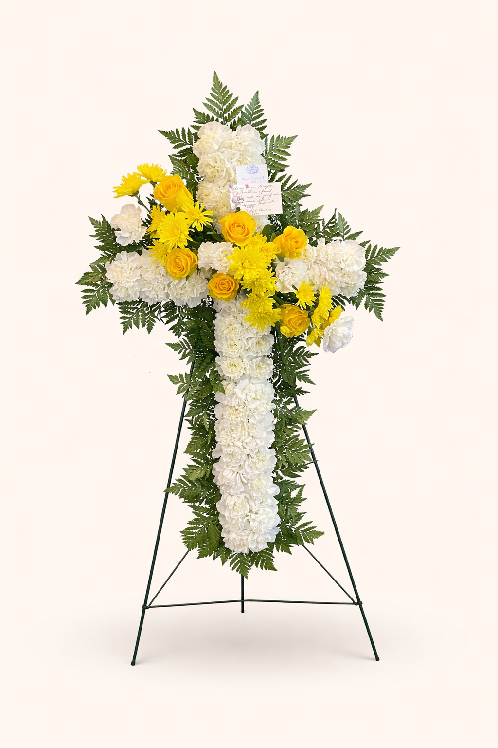 Golden Faith Tribute Cross