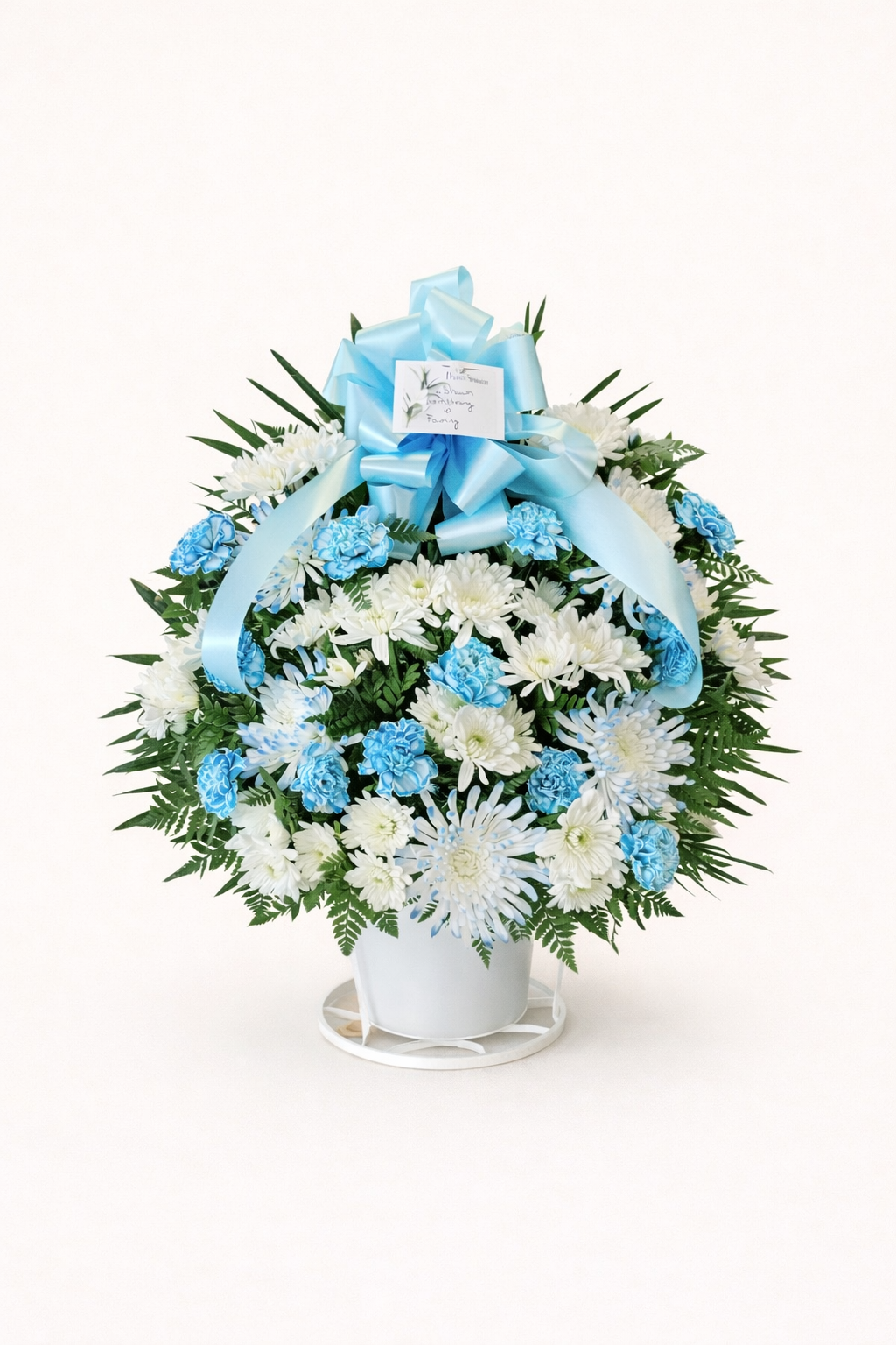 Serene Blue Sympathy  Basket