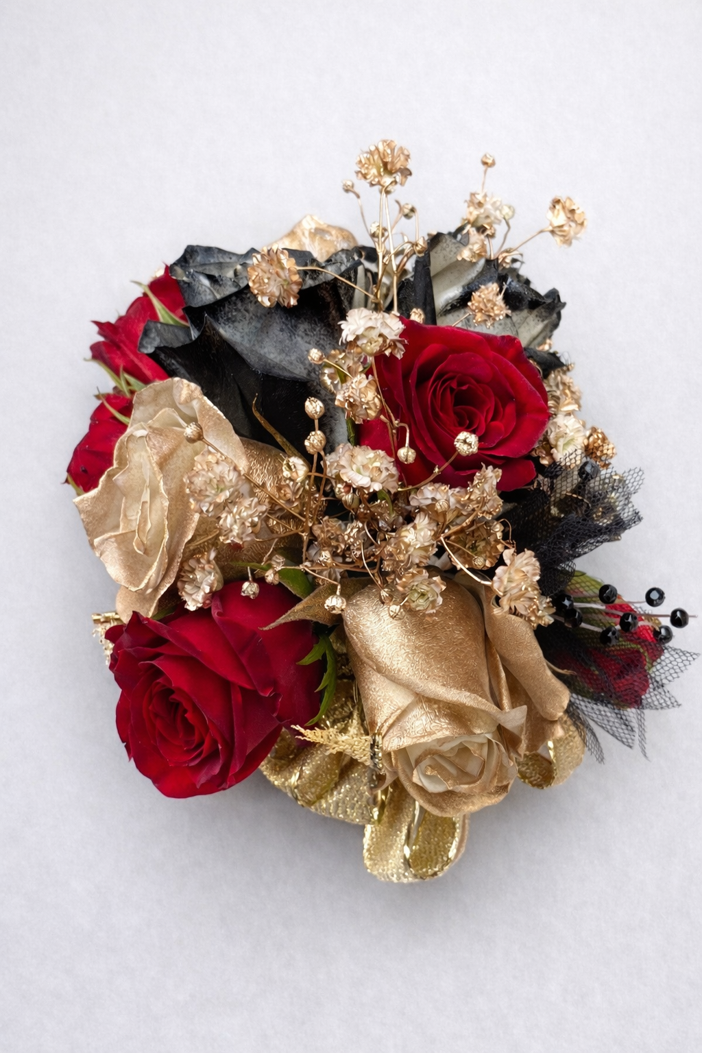 Cluster Wrist Corsage