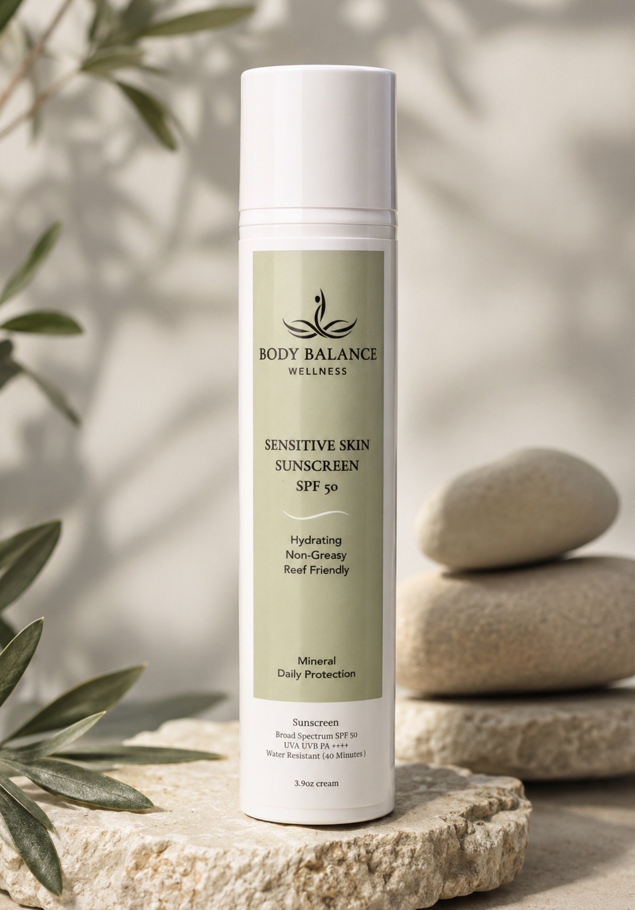 Sensitive Skin Mineral Sunscreen SPF 50