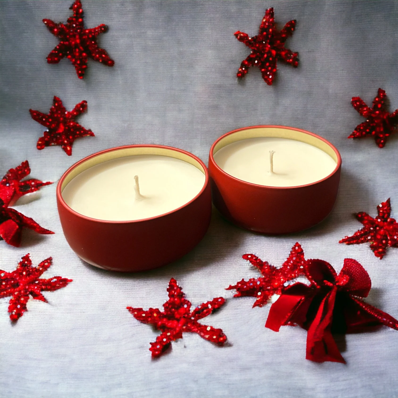 Holiday Tin Candle