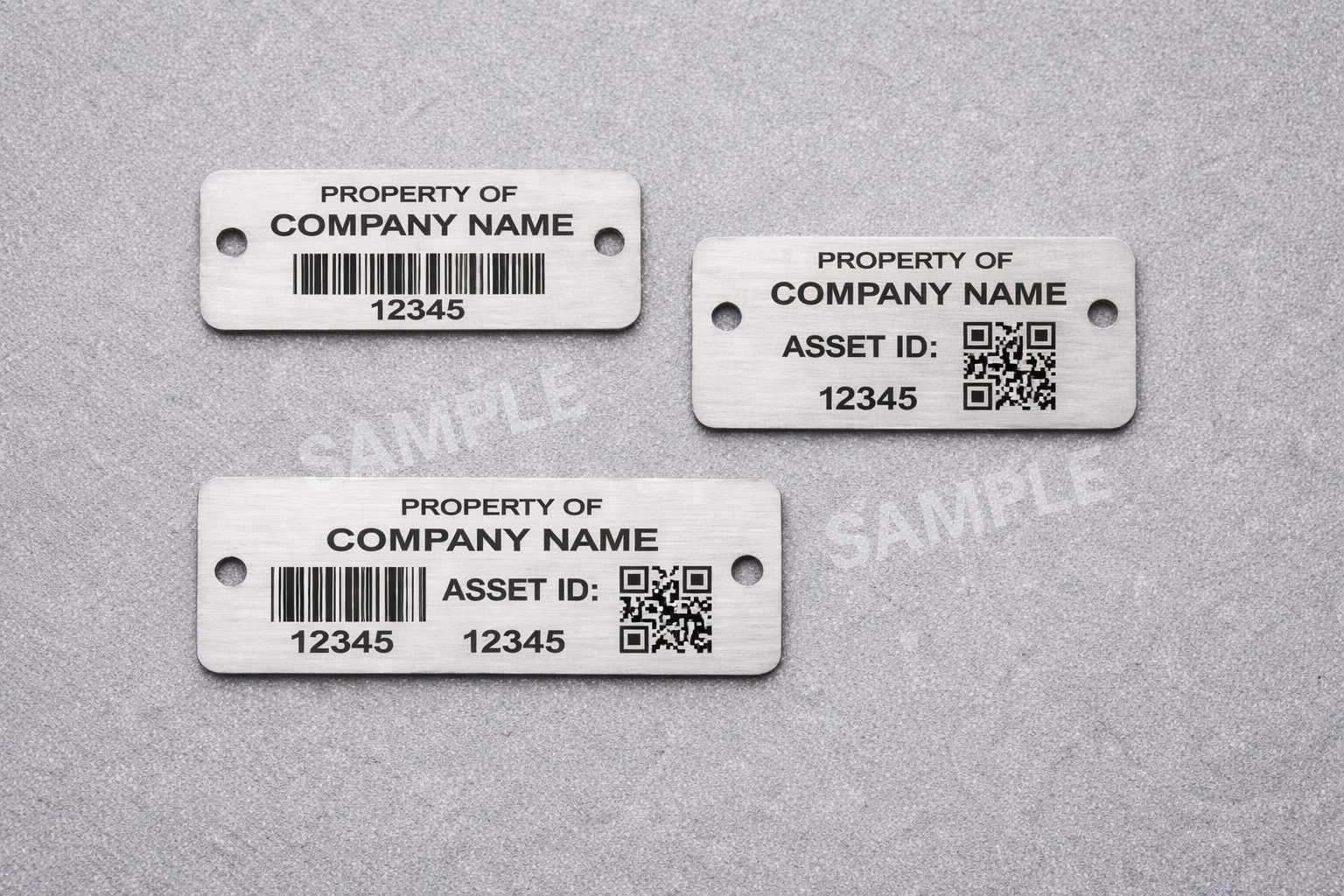 Custom Asset Identification Tags