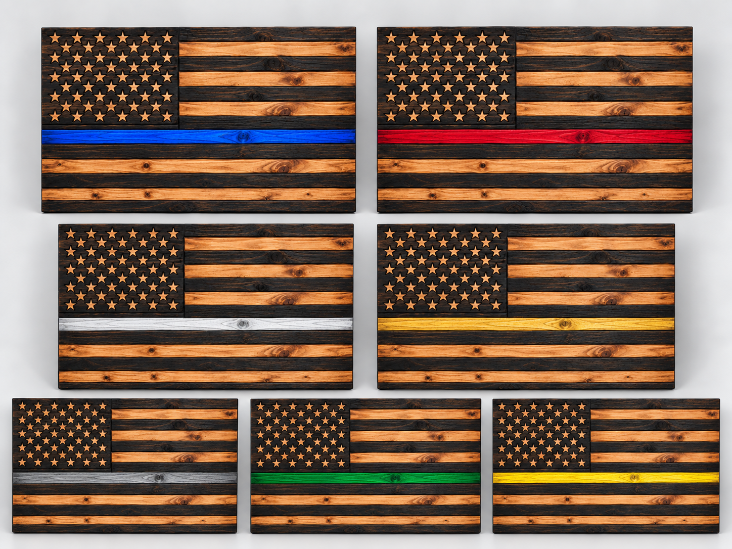 Custom First Responder Thin Line Flag