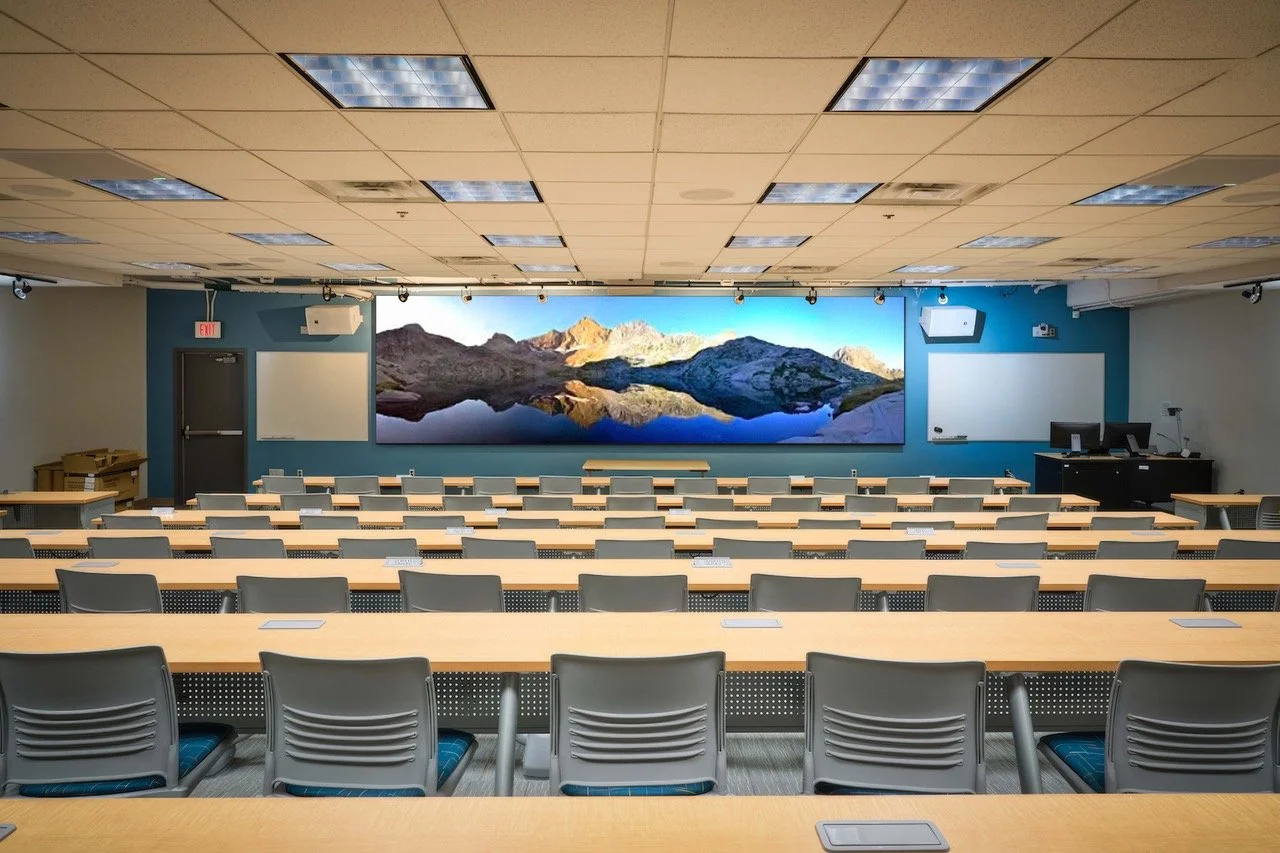 Video Wall Installation At GMU: Making A Big Impact In The Classroom
